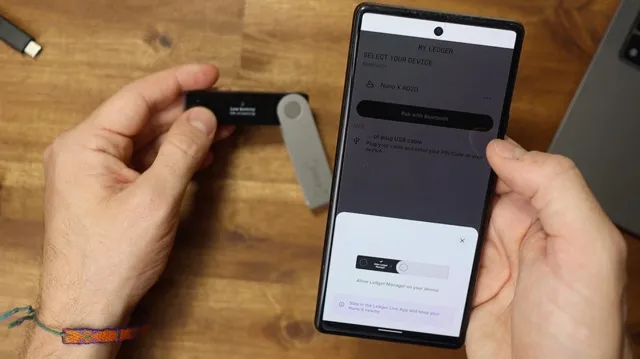 Nano X Bluetooth connection