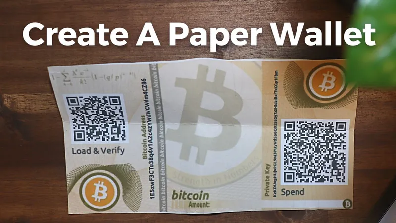 How do I create a Bitcoin Paper Wallet?